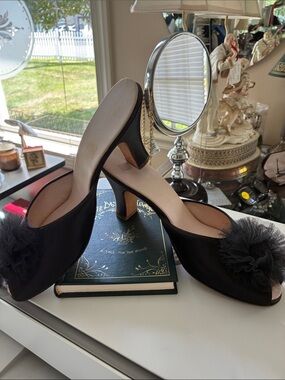 1940s Daniel Green Boudoir Mules